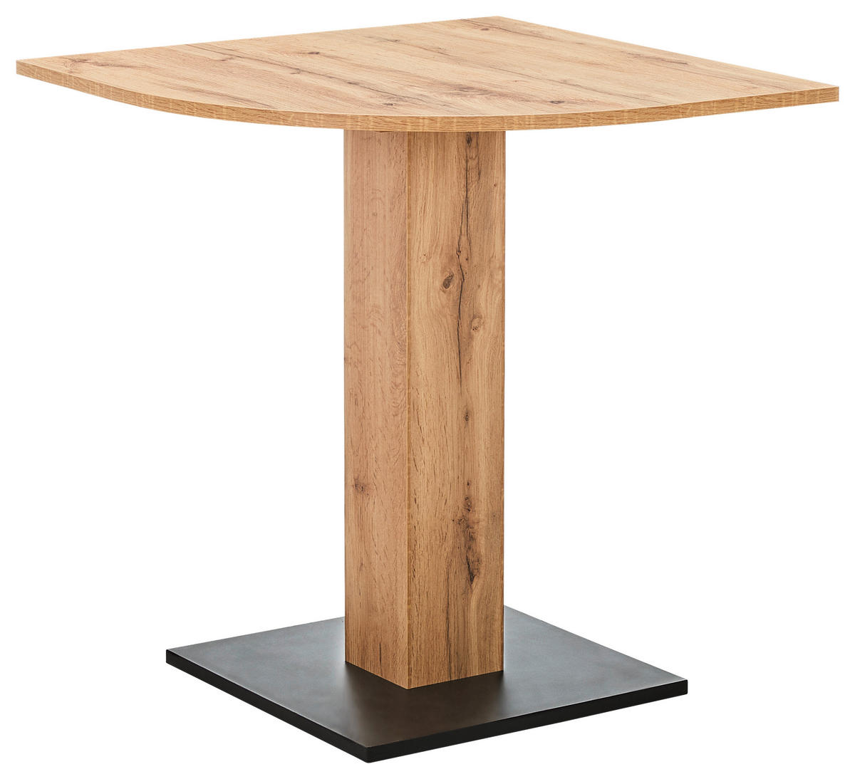 ECKBANKGRUPPE in Textil, Metall, Holzwerkstoff Anthrazit, Eichefarben  - Eichefarben/Anthrazit, KONVENTIONELL, Holzwerkstoff/Textil (130/130cm) - Cantus