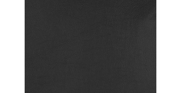 RELAXSESSEL in Leder Schwarz  - Edelstahlfarben/Schwarz, Design, Leder/Metall (76/119/86cm) - Dieter Knoll