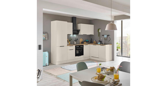 ECKKÜCHE 280/175 cm  in Kaschmir  - Kaschmir/Schwarz, Basics, Holzwerkstoff/Metall (280/175cm) - Xora