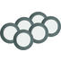 SPEISETELLERSET Keramik Porzellan 6-teilig - Weiß/Grau, Basics, Keramik (26,5cm) SPEISETELLERSET Keramik Porzellan 6-teilig - Weiß/Grau, Basics, Keramik (26,5cm)