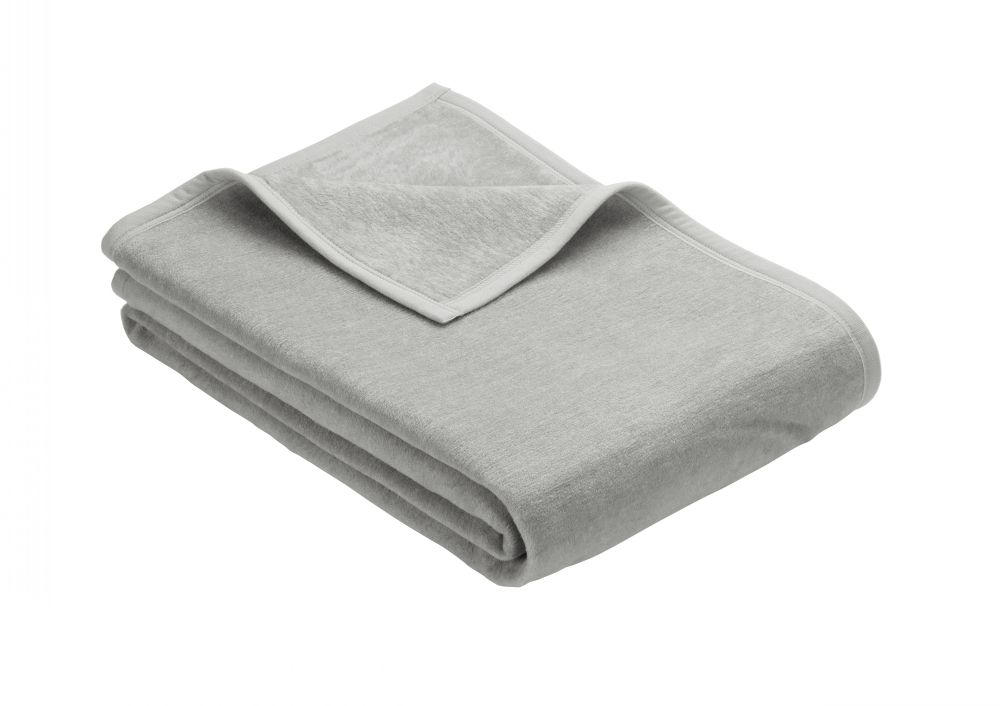 DEKA 220/240 cm  PORTO UNI  - srebrne boje, Konvencionalno, tekstil (220/240cm) - Ibena