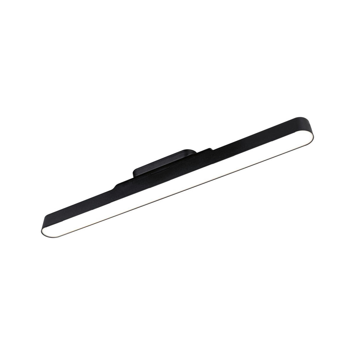 AUFBAULEUCHTE Atalia   - Schwarz, Basics, Kunststoff (40,0/4,0/3,0cm) - Paulmann