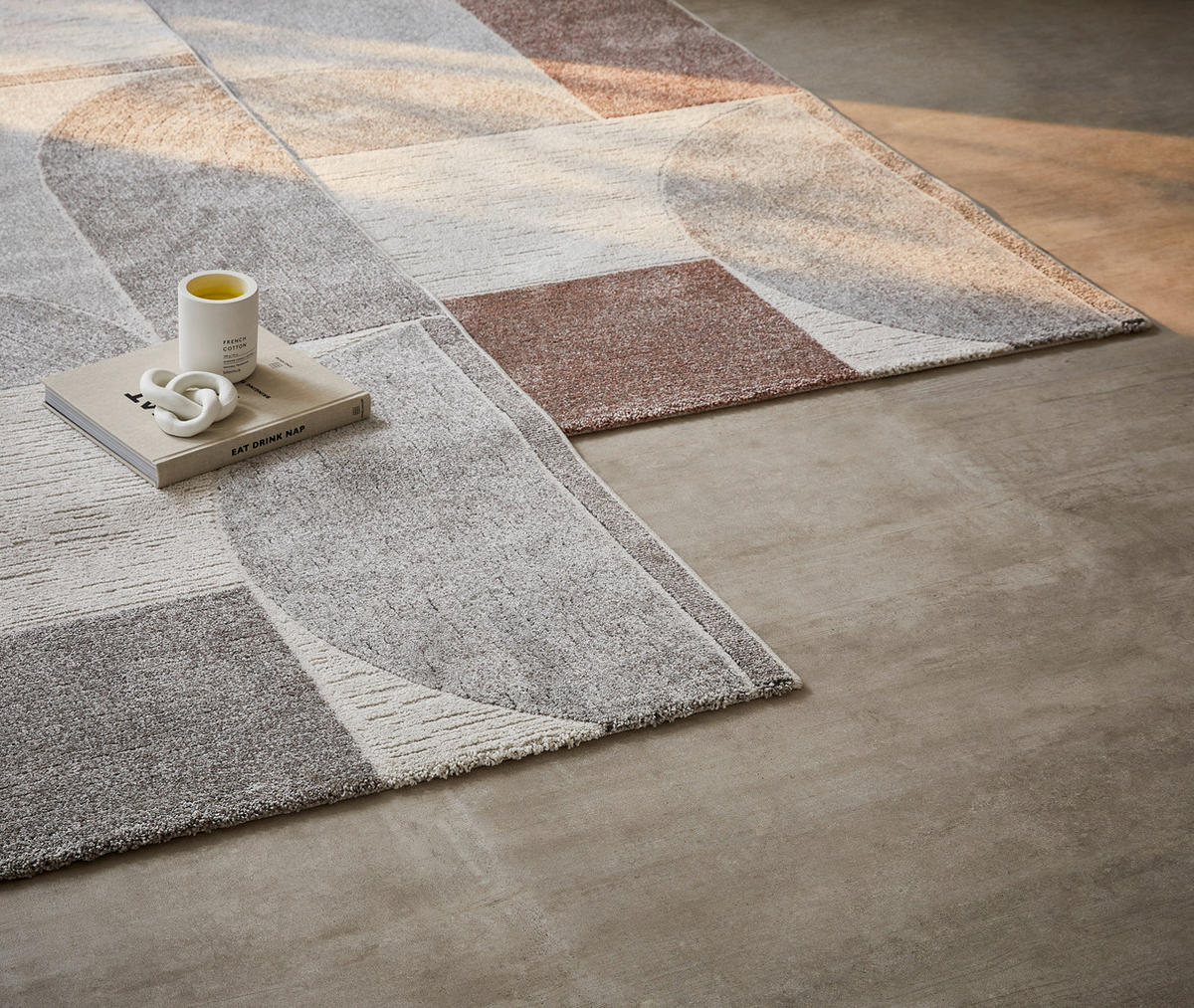 WEBTEPPICH 160/230 cm Valencia Grau, Hellgrau, Dunkelgrau  - Dunkelgrau/Hellgrau, Design, Textil (160/230cm) - Novel