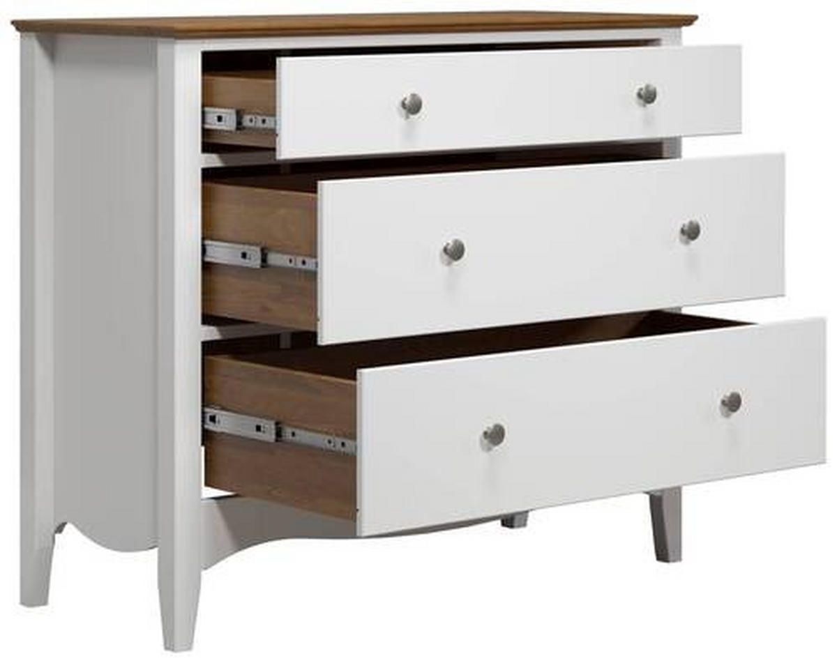 KOMMODE  in 100/86/42 cm  - Dunkelbraun/Silberfarben, LIFESTYLE, Holz/Holzwerkstoff (100/86/42cm)