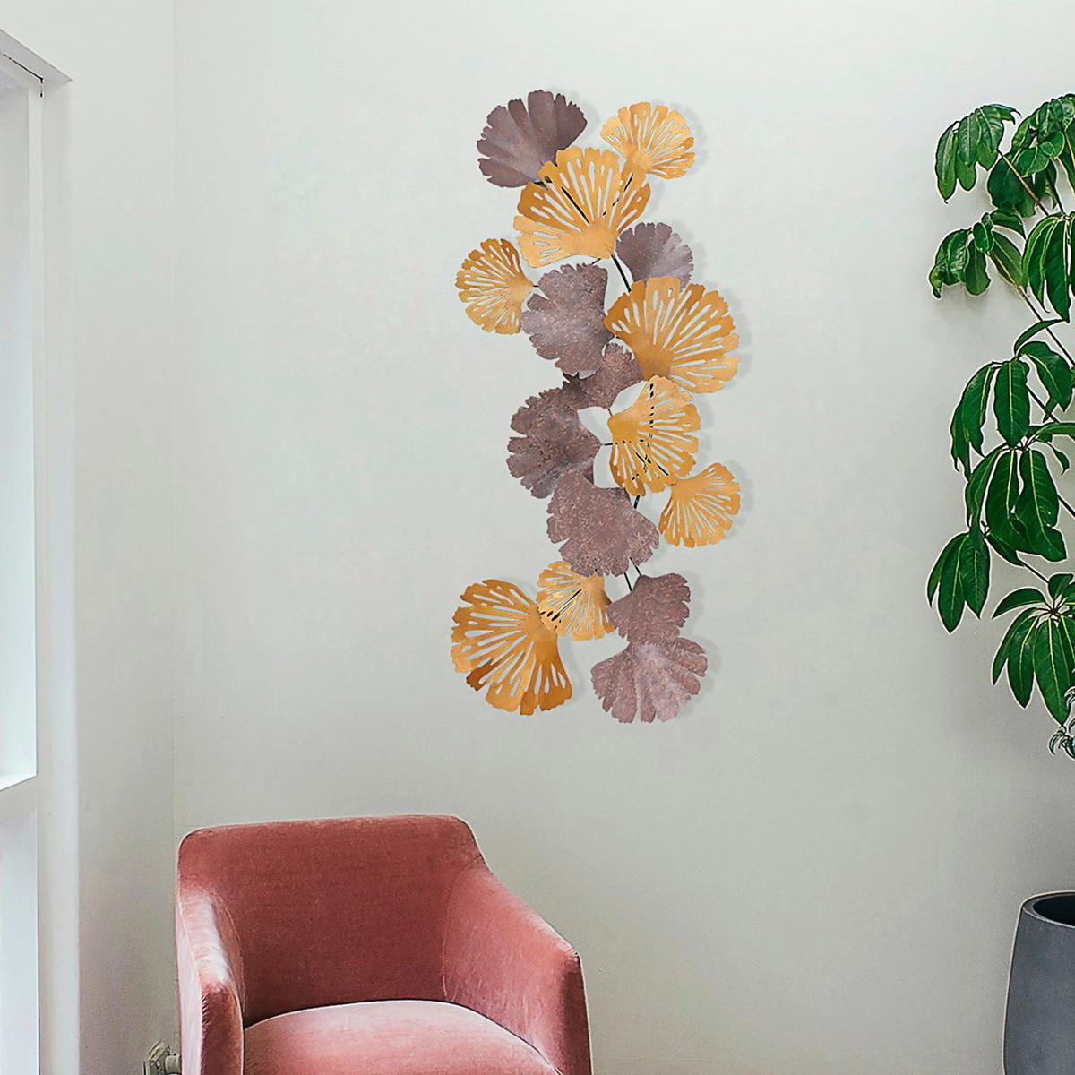 METALLBILD  - Multicolor, Basics, Metall (130/60cm)