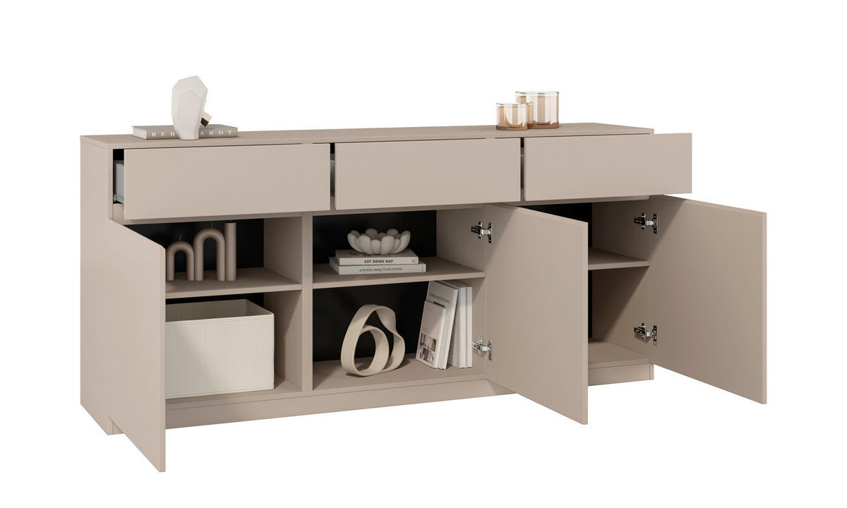 SIDEBOARD Bern  in 180/82,5/40 cm  - Beige, Design, Holzwerkstoff (180/82,5/40cm) - MID.YOU