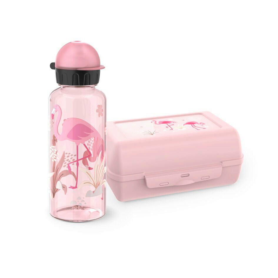 PAUSENSET TRITAN  - Pink, Basics (19,3/7,8/12,5cm) - Emsa