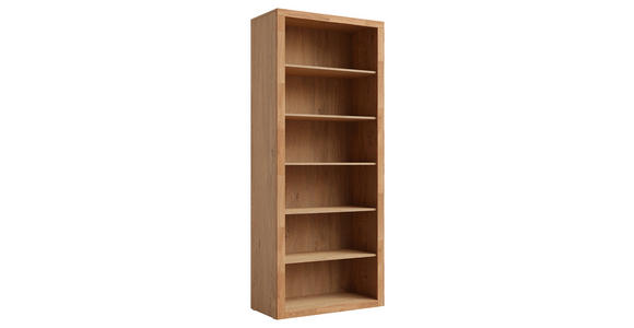 REGAL 90/212/42 cm Eichefarben - Eichefarben, Natur, Holz/Holzwerkstoff (90/212/42cm) - Linea Natura