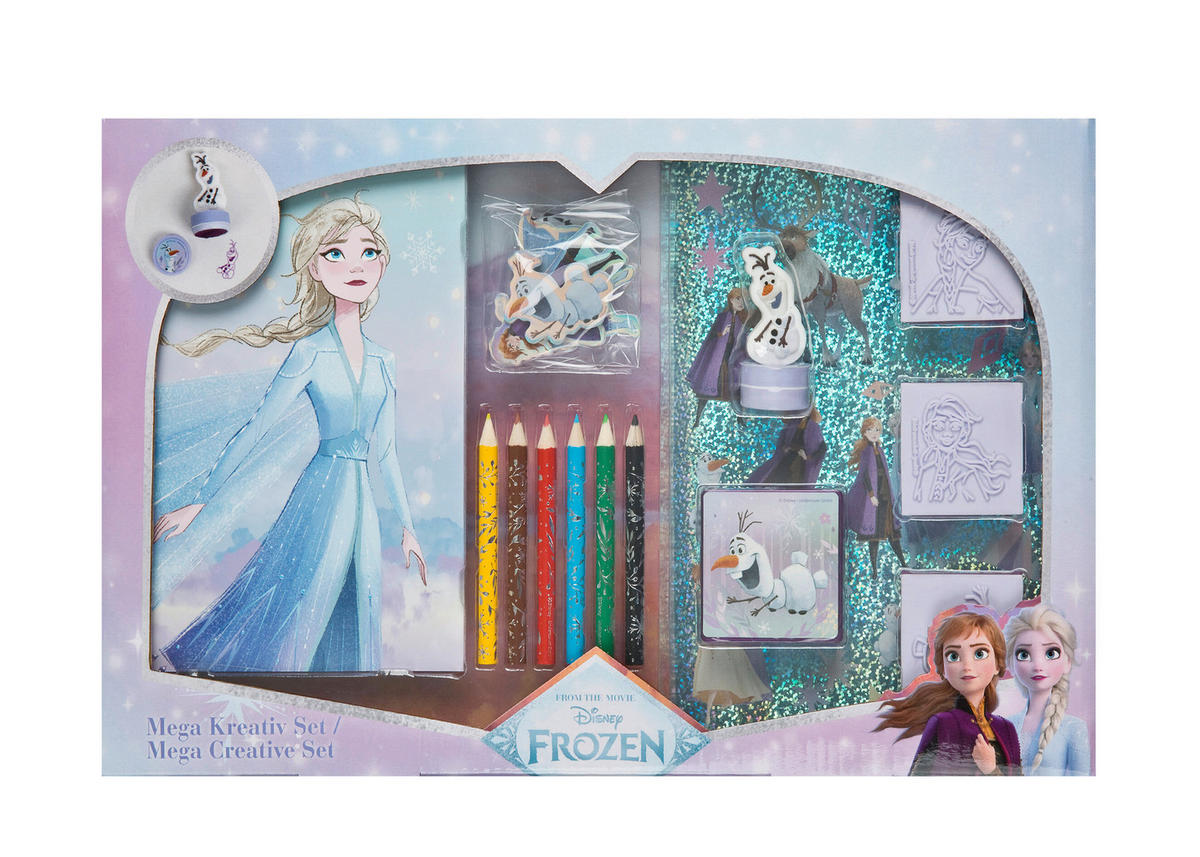 MALSET - Pastellblau/Lila, Basics, Karton/Papier (37/23/3,0cm) - Disney