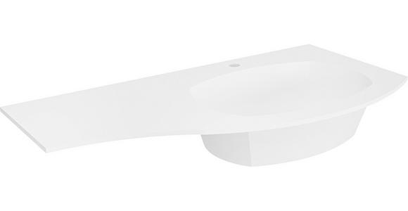 BADEZIMMER 4-teilig  in 105 cm  - Eiche Artisan/Weiß, Natur, Holzwerkstoff/Stein (105cm) - Voleo