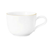 ŠÁLKA NA KÁVU porcelán keramika  - biela/zlatá, Basics, keramika (0,26l) - Seltmann Weiden