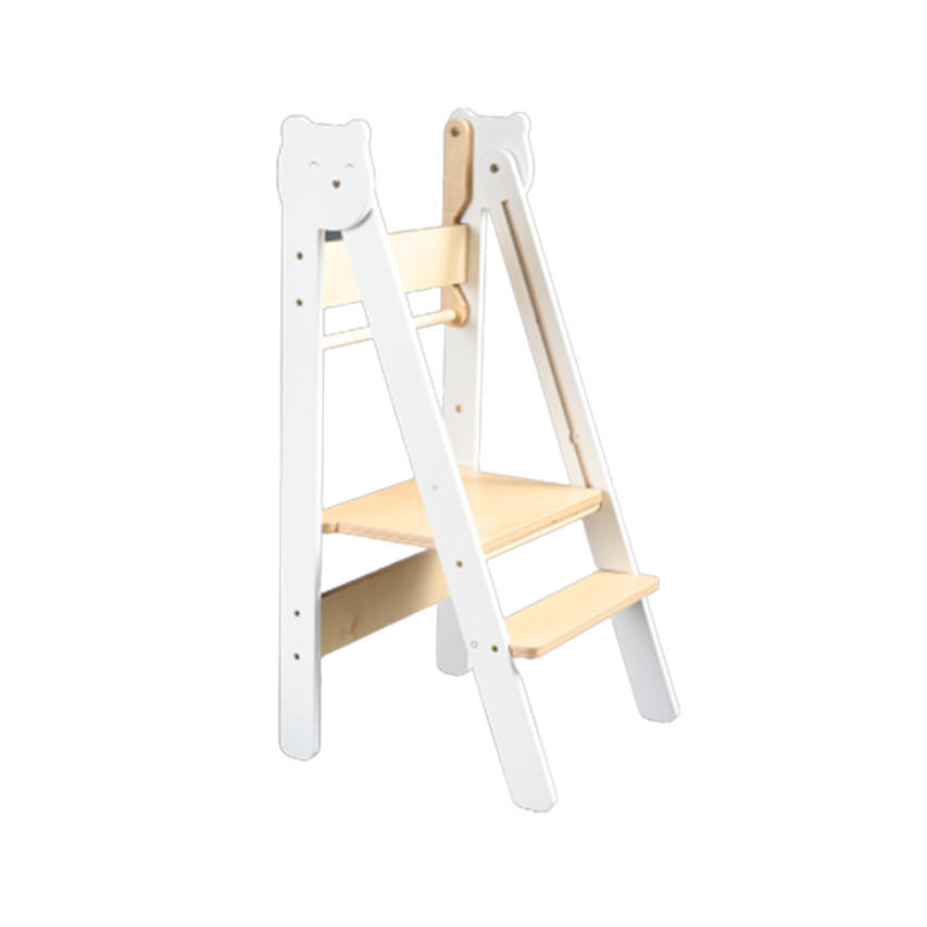 LERNTURM  - Naturfarben/Weiß, Basics, Holz (38/90/40cm)