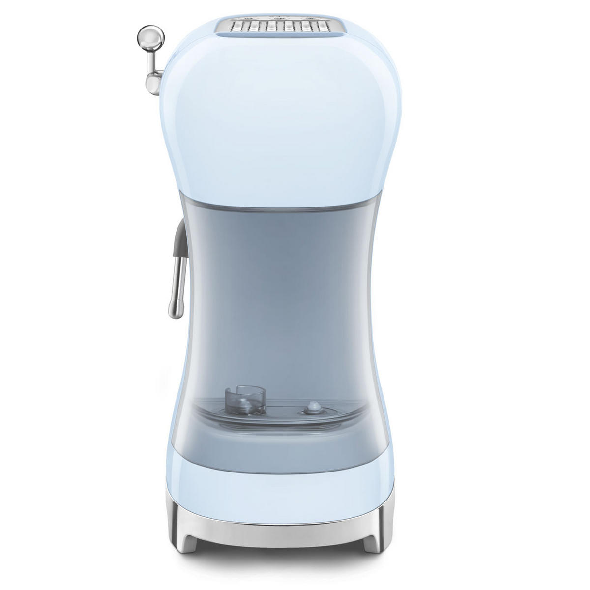 ESPRESSOMASCHINE 50´s Style  - Pastellblau, Design, Kunststoff/Metall (14,9/33/32,9cm) - SMEG