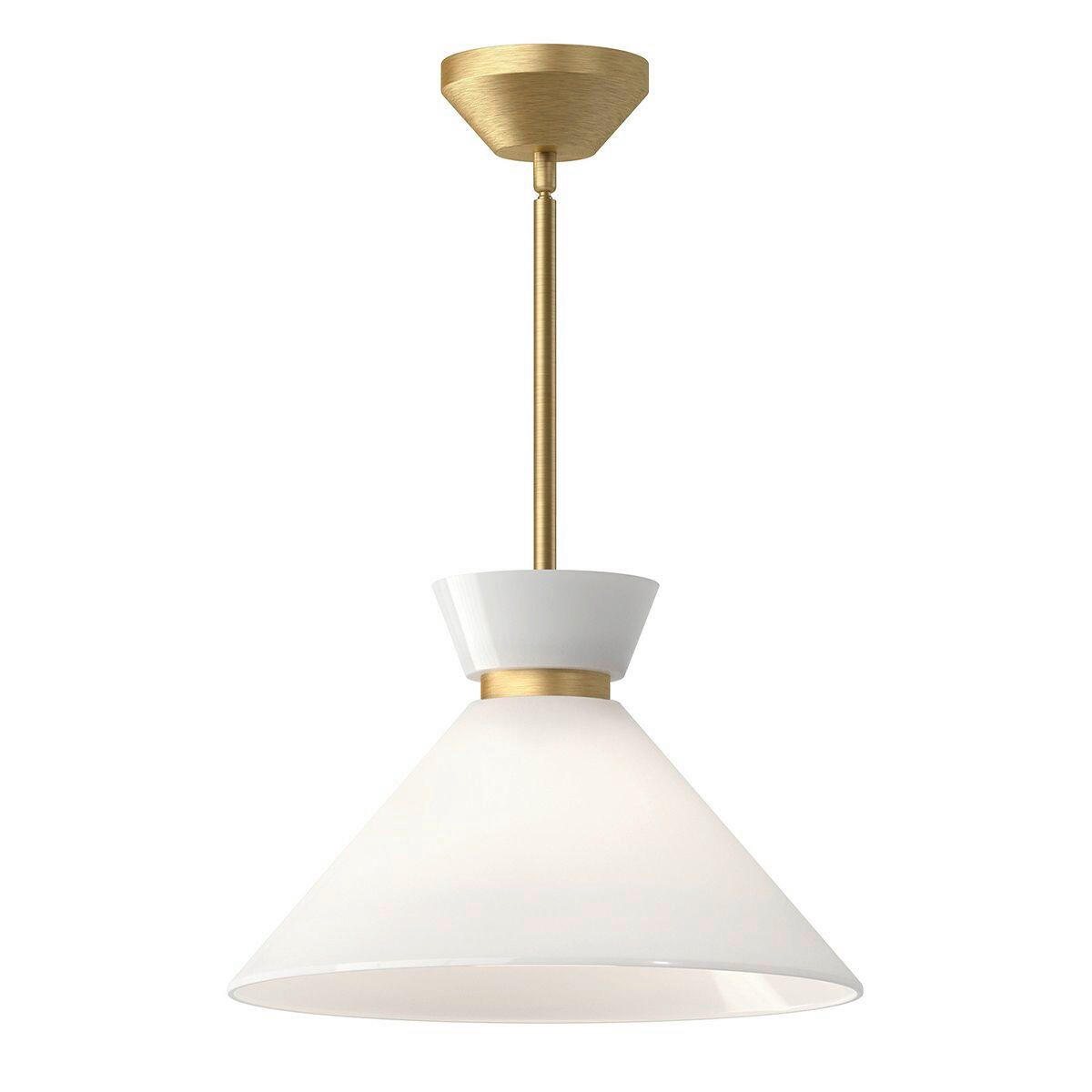HÄNGELEUCHTE 22,9/35,8 cm  - Goldfarben, KONVENTIONELL, Glas/Metall (22,9/35,8cm) - Elstead Lighting