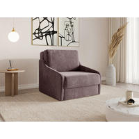 SCHLAFSESSEL FLY 80 Bordeaux  inkl.  - Bordeaux/Schwarz, Design, Kunststoff/Textil (96/86/115cm) - MID.YOU