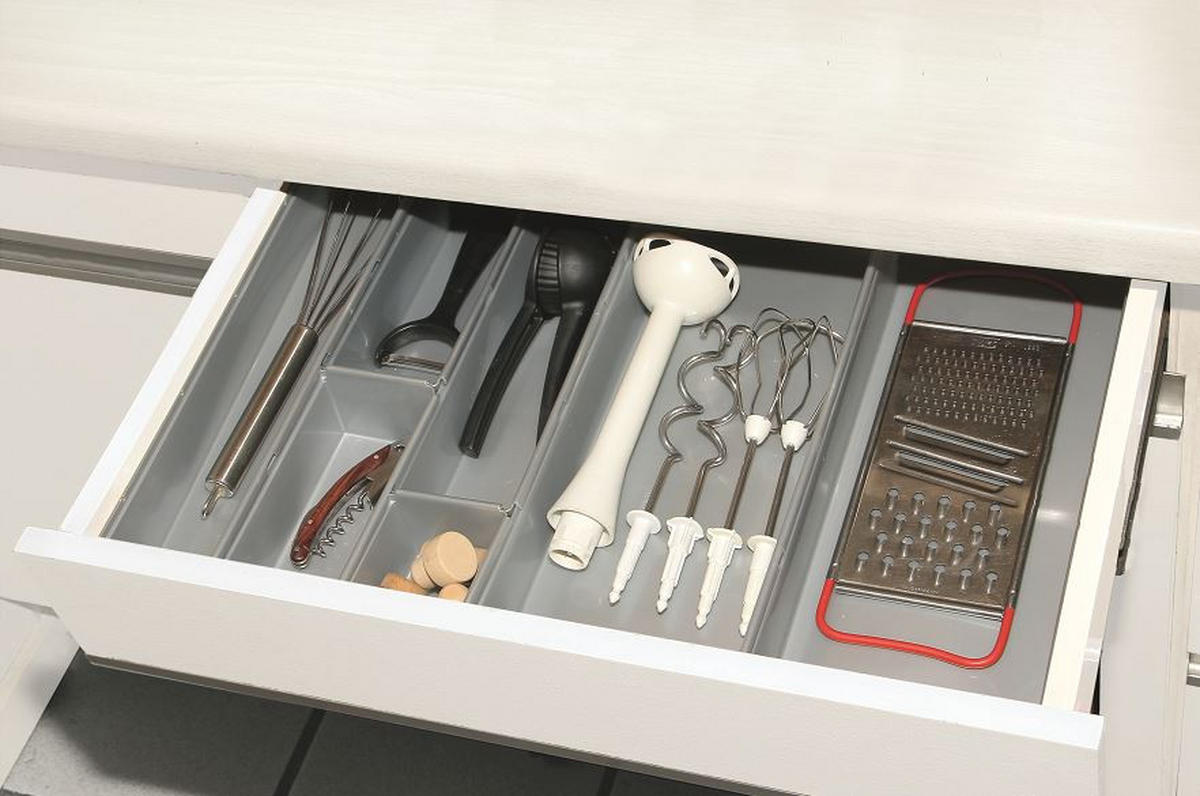 ORGANIZATOR ZA LADICU  - Basics, plastika (23/8/5cm)