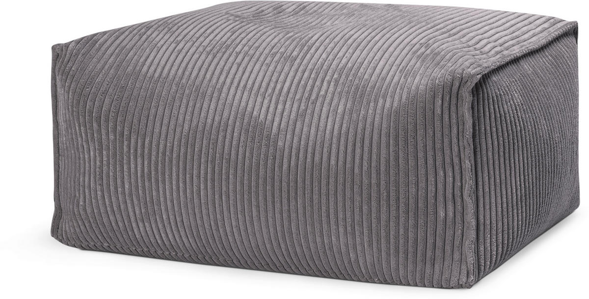 VREČA ZA SEDENJE  ROLL SHARA  55/65/35 cm           antracit  - antracit, Konvencionalno, tekstil (55/65/35cm)