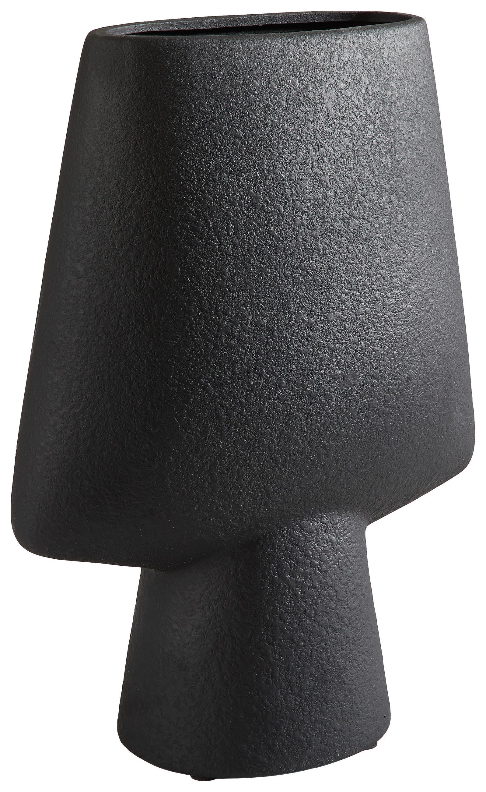 VASE - Schwarz, Basics, Keramik (30,5/15,5cm)