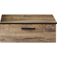 UNTERSCHRANK 71/27,5/44 cm   - Eichefarben/Schwarz, Design, Holzwerkstoff (71/27,5/44cm) - Xora