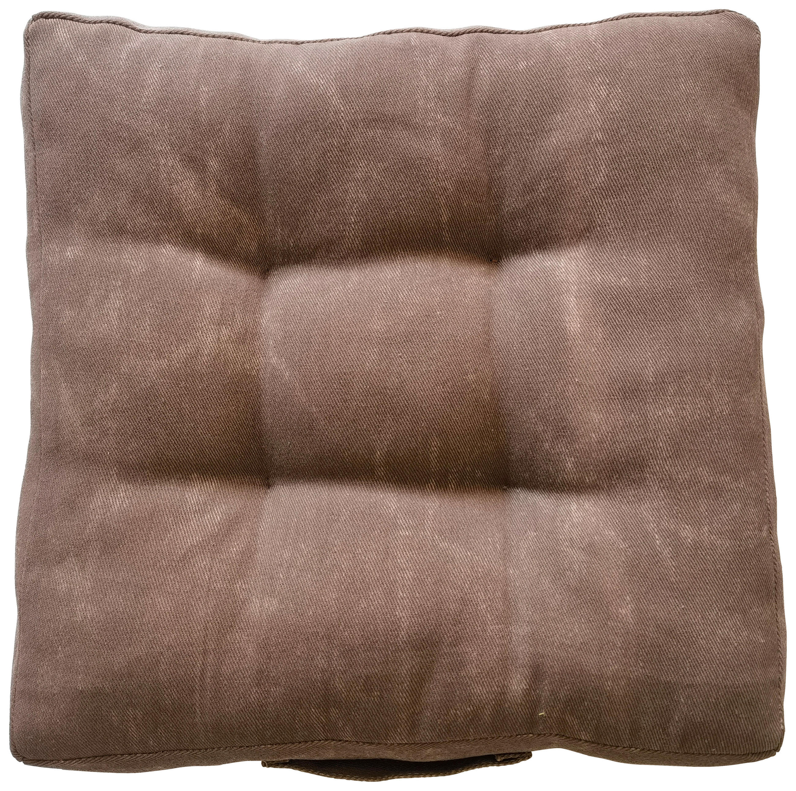 Sitzkissen Elsa Taupe 40x40 cm Polyester