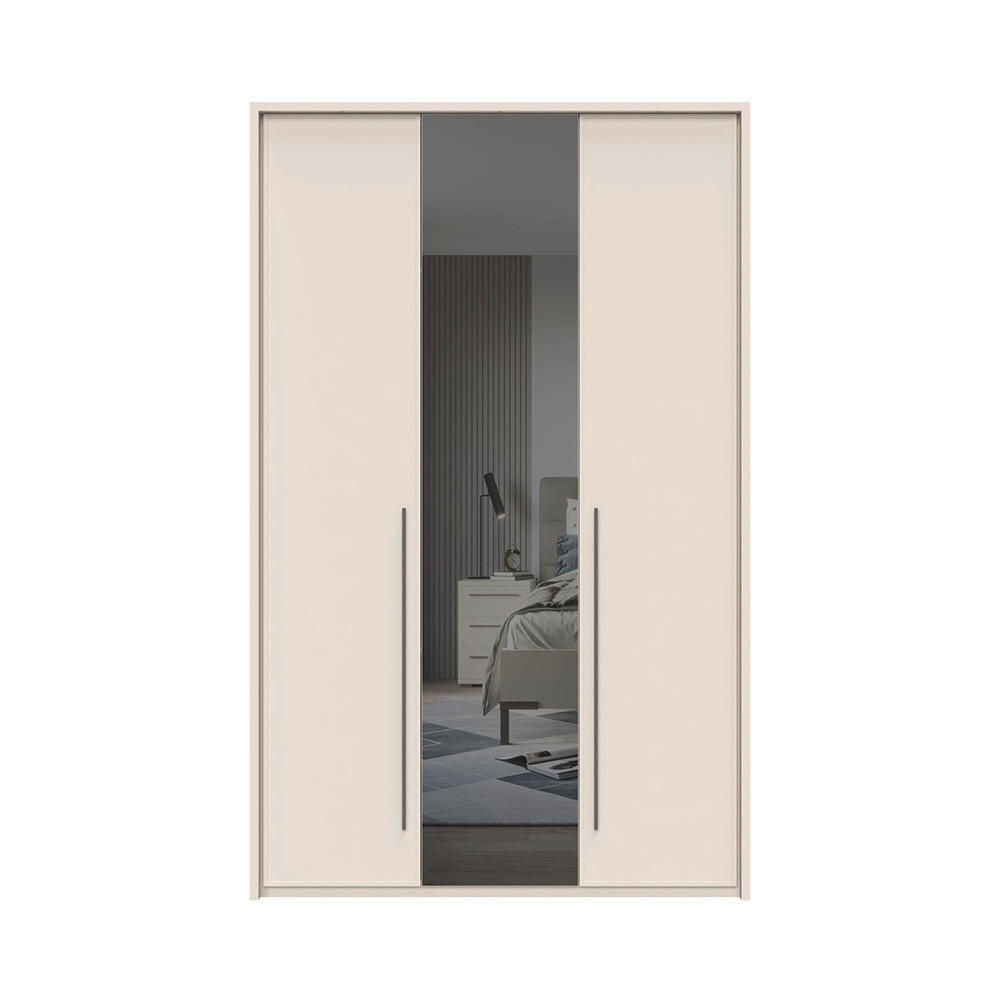 ORMAR SA KLASIČNIM VRATIMA kašmir  142/226/60 cm  - kašmir, Dizajnerski, metal/pločasti materijal (142/226/60cm)