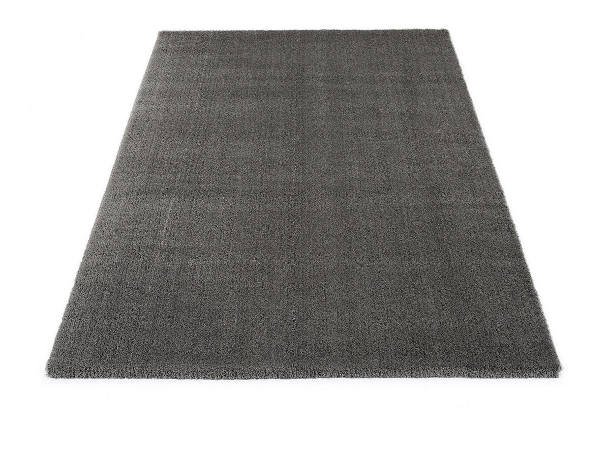 WEBTEPPICH 200/250 cm Sunshine Dunkelgrau  - Dunkelgrau, Basics, Textil (200/250cm) - Novel