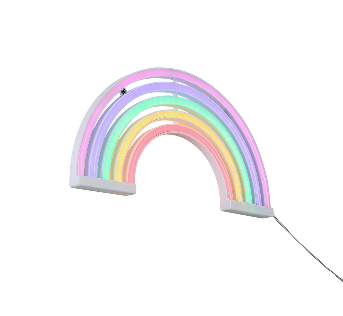 LED FALILÁMPA - áttetsző/fehér, Trend, műanyag (29,5/16/1,7cm) - Boxxx