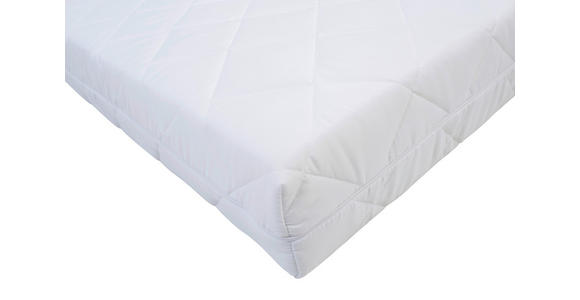 FEDERKERNMATRATZE 140/200 cm  - Weiß, Basics, Textil (140/200cm) - Sleeptex