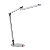 LED LAMPA NA PÍSACÍ STÔL, dotykový stmievač, 76 cm - čierna/medená, Basics, kov/plast (76cm) - Novel