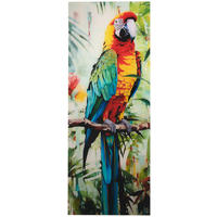 GLASBILD Tiere  - Multicolor, Basics, Glas (30/80/1,40cm) - Euroart