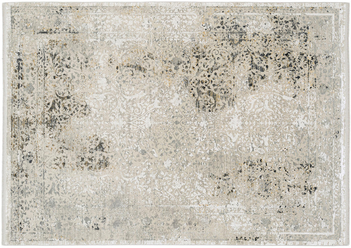 VINTAGE-TEPPICH 240/340 cm Elba Grau  - Grau, Design, Textil (240/340cm) - Dieter Knoll