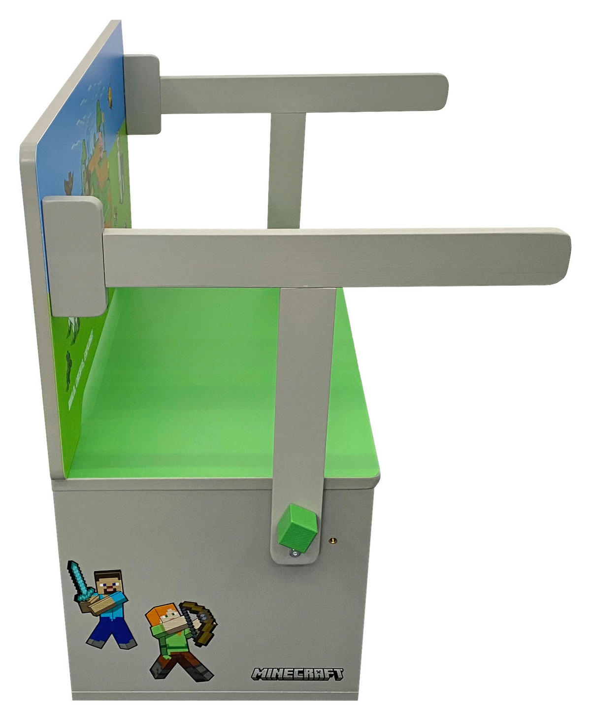 KINDERSITZBANK - Multicolor, MODERN, Holzwerkstoff/Textil (65,4/60/35cm) - Minecraft