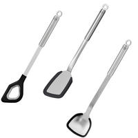 KÜCHENHELFERSET Küchenklassiker  - Edelstahlfarben, Basics, Metall (10/37,5/0,9cm) - Rösle