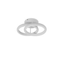 LED-DECKENLEUCHTE     - Weiss, Basics, Metall (26,5/10,5/18,5cm)