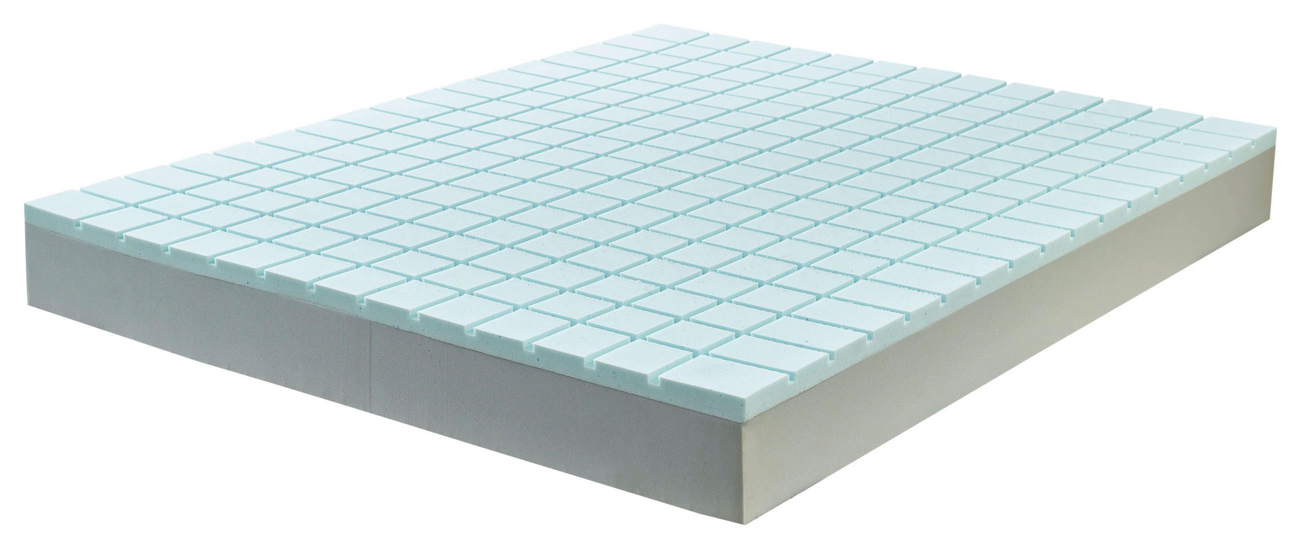 MATRAC 90/200 cm  - bézs/fehér, Basics, textil (90/200cm) - Sleeptex