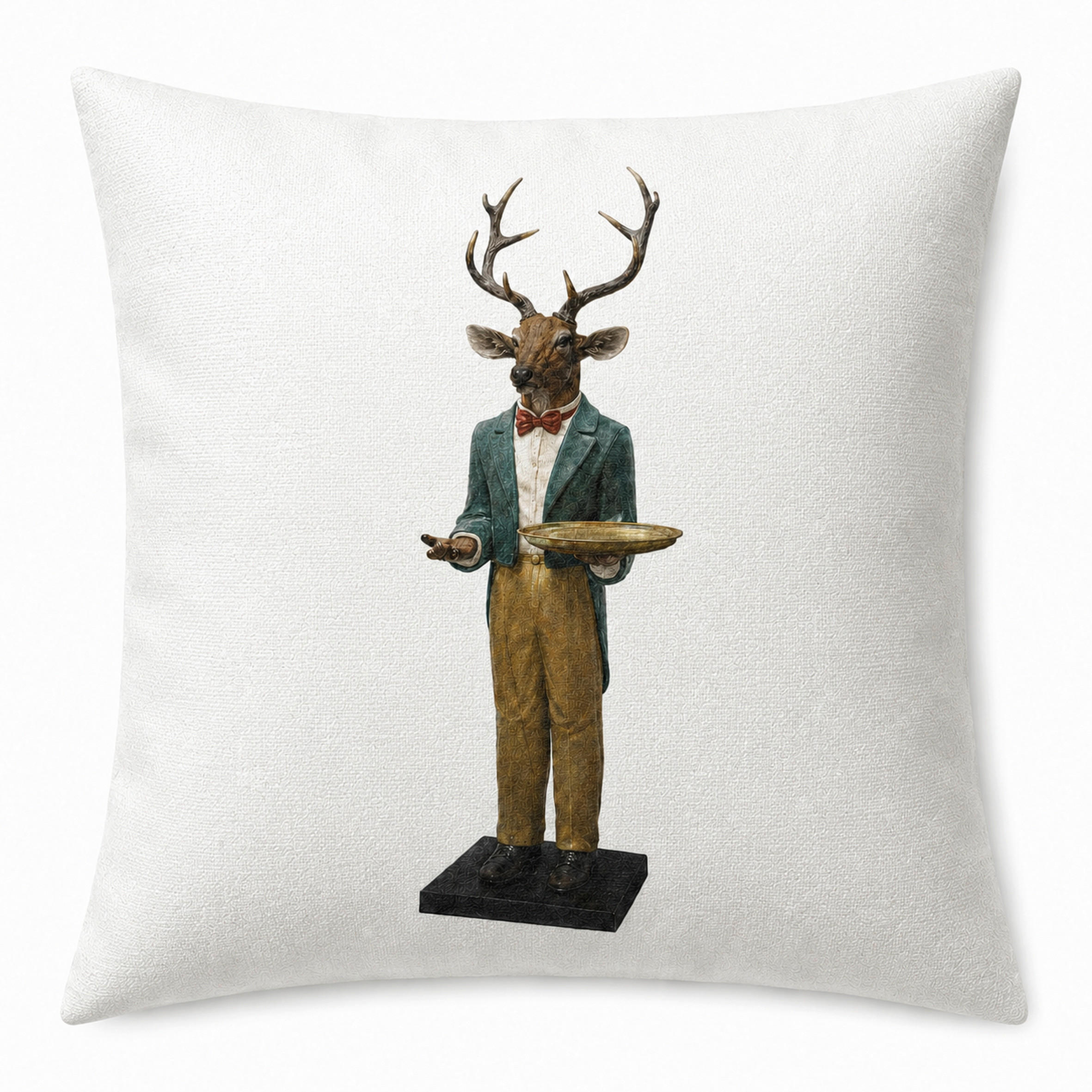 ZIERKISSEN  45/45 cm   - Braun, Design, Textil (45/45cm) - Ambia Home