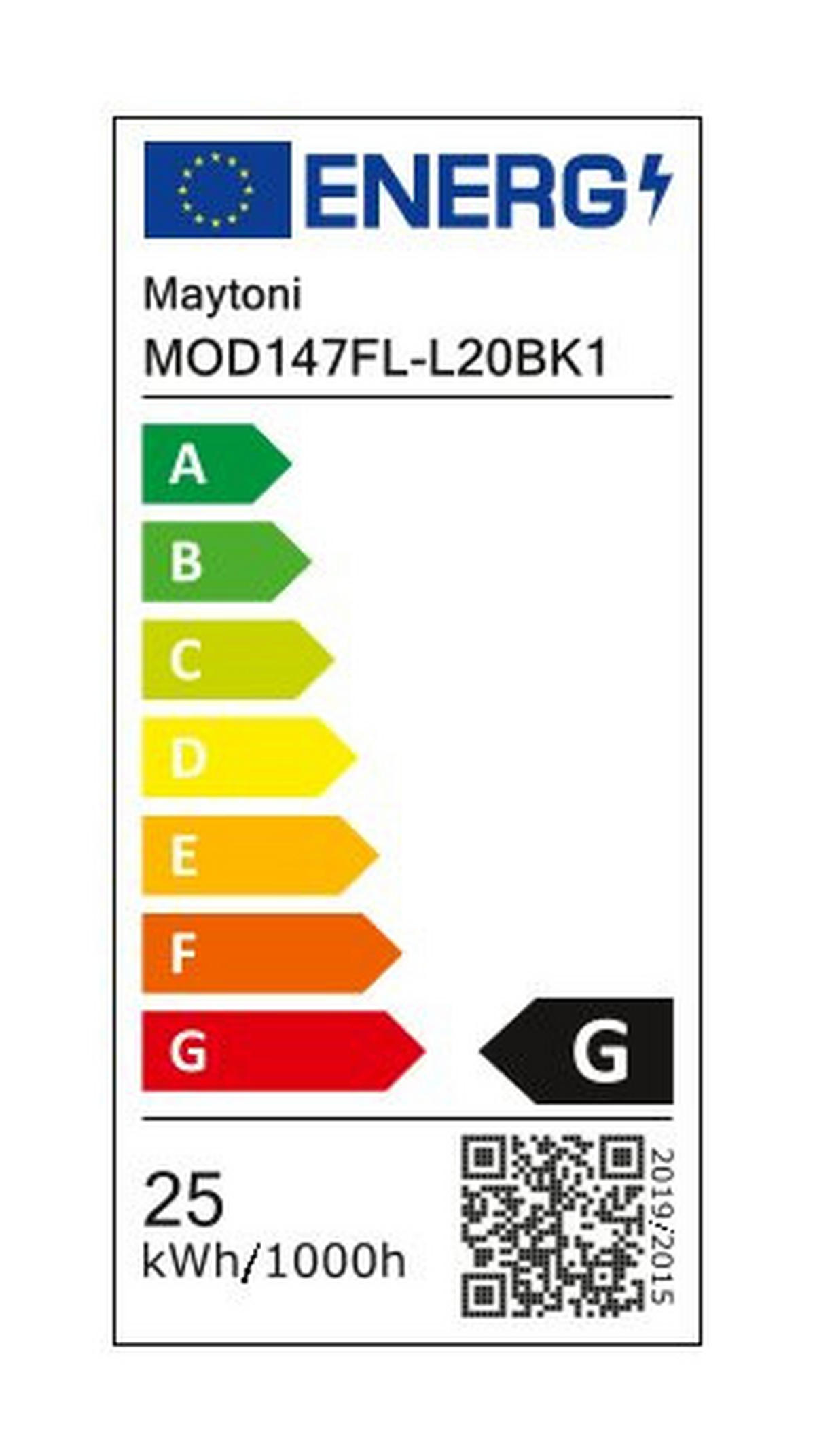 GOLVLAMPA Modern 10/145 cm    - svart, Trend, metall (10/145cm) - MAYTONI