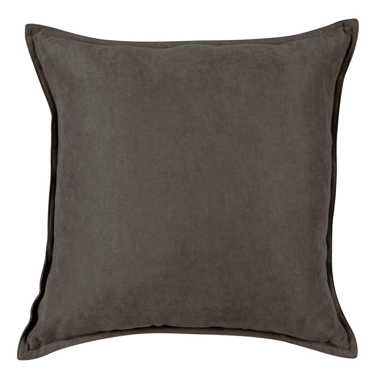 ZIERKISSEN   45/45 cm   - Mokka, Basics, Textil (45/45cm) - Novel