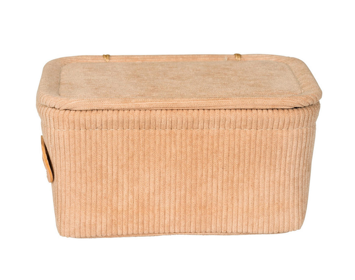 AUFBEWAHRUNGSKÖRBCHEN     - Beige, Basics, Textil (19/10/14cm) - Wenko