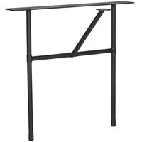 TISCHGESTELL in Metall   - Schwarz, MODERN, Metall (79/72/36cm) - Livetastic