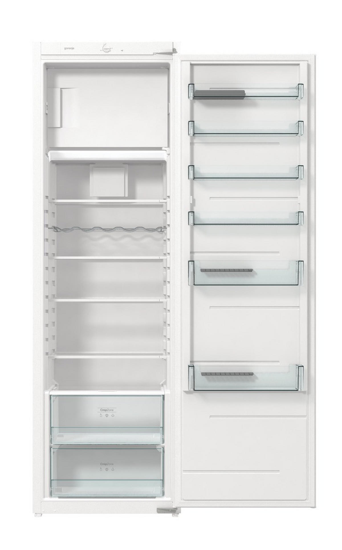 KÜHL-GEFRIER-KOMBINATION RBI418EE0  - Weiß, Basics, Metall (54/177,2/54,5cm) - Gorenje