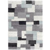 WEBTEPPICH 200/250 cm Astor Grid Grau, Blau  - Blau/Grau, Design, Textil (200/250cm) - Novel