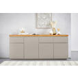 SIDEBOARD 195/82/42 cm  - Kaschmir/Eichefarben, KONVENTIONELL, Holz/Holzwerkstoff (195/82/42cm) - Novel