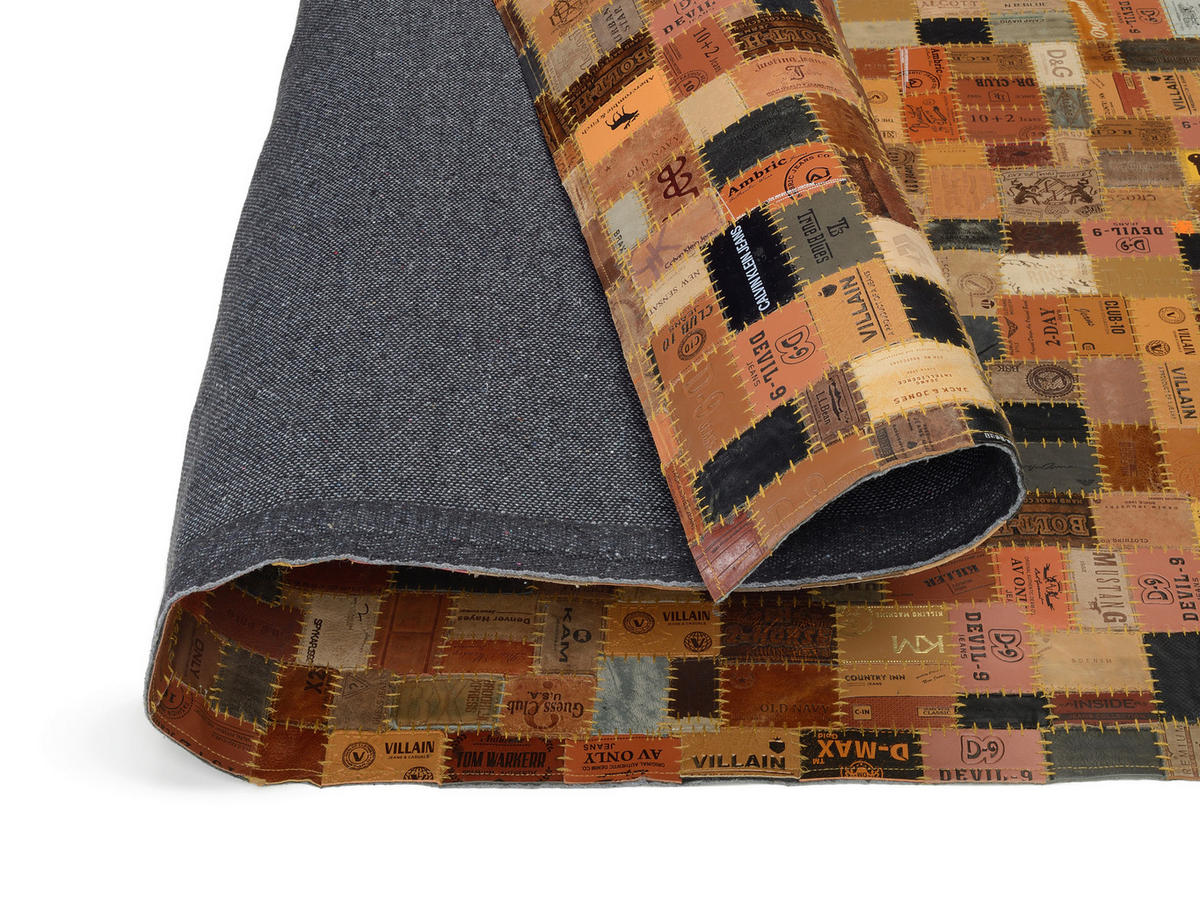 LEDERTEPPICH 170/240 cm Labelstar Multicolor  - Multicolor, Basics, Textil (170/240cm) - Novel