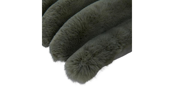 FELLKISSENHÜLLE ZUZANNO 48/48 cm - Grün, Textil (48/48cm) - Novel