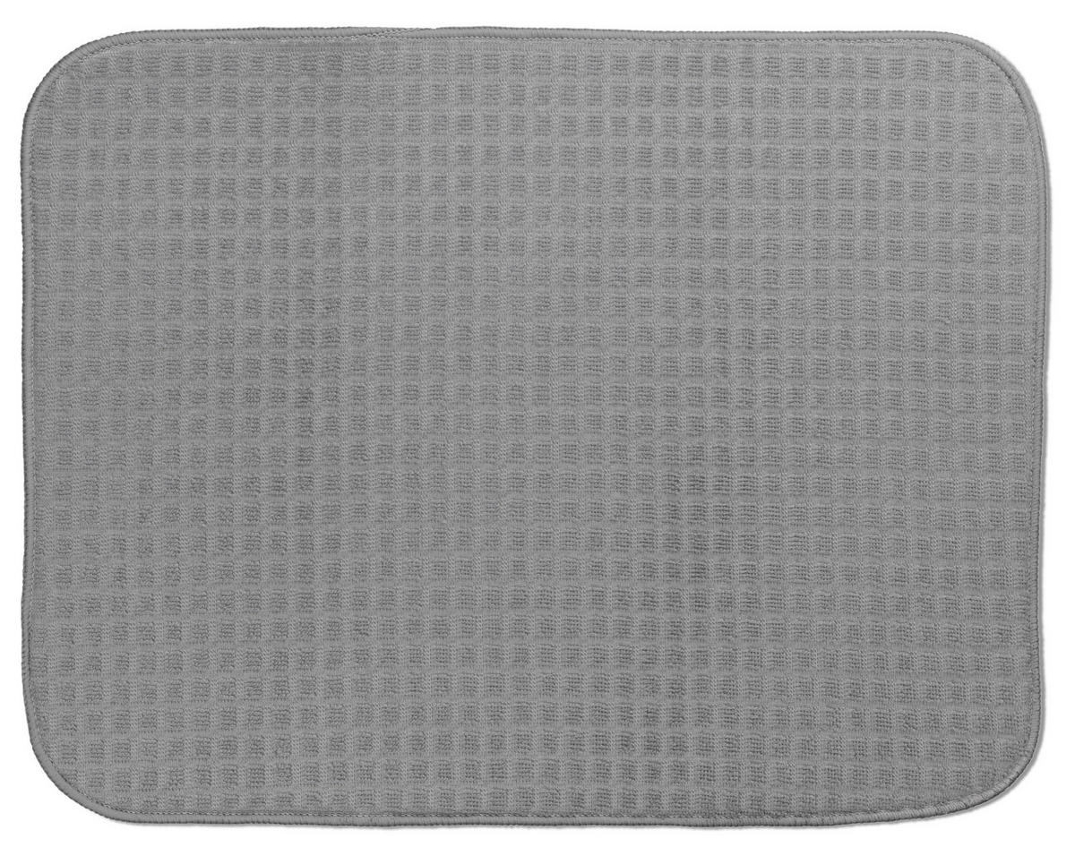 ABTROPFMATTE  - Grau, Basics, Kunststoff/Textil (50/38cm) - Kela