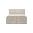 BOXSPRINGBETT 180/200 cm  in Beige  - Beige/Schwarz, Design, Kunststoff/Textil (180/200cm) - Esposa