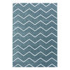 LÖPARE 80/250 cm Rio 4602 blau  - blå, Basics, textil (80/250cm)