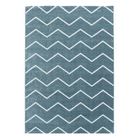 LÖPARE 80/250 cm Rio 4602 blau  - blå, Basics, textil (80/250cm)