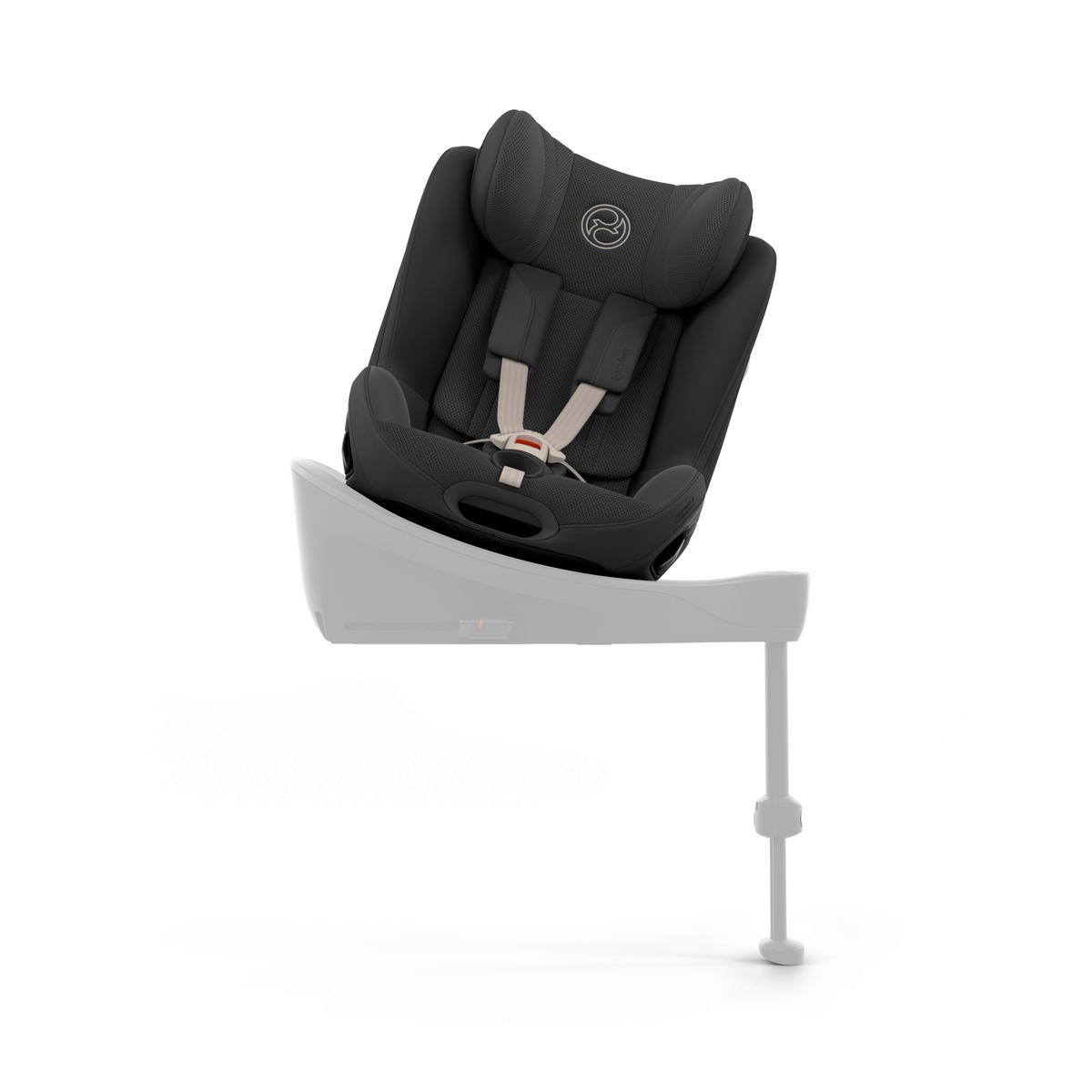 REBOARDER-KINDERSITZ Sirona S Style Sepia Black  - Schwarz, Basics, Kunststoff/Textil (53/45,5/49,5cm) - cybex PLATINUM